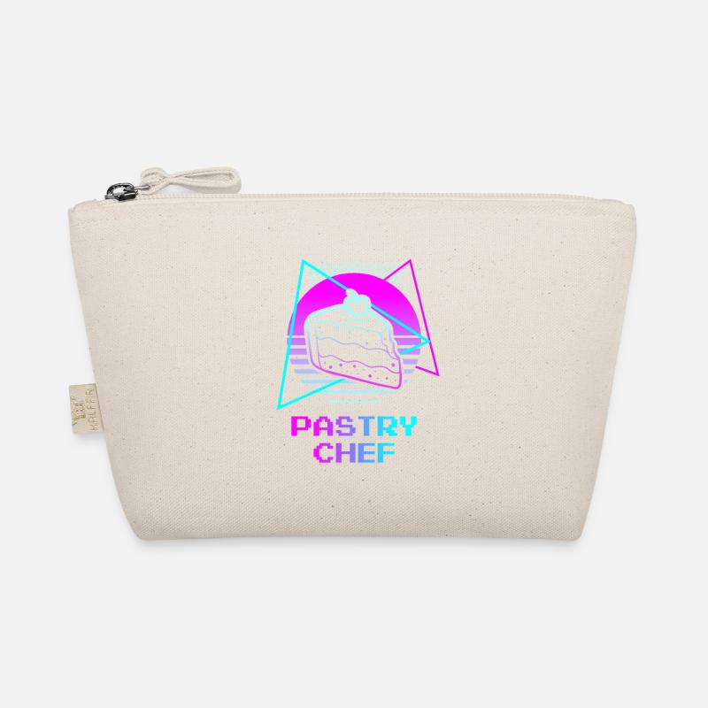 Retro Pastry Chef Pastries Organic Pouch