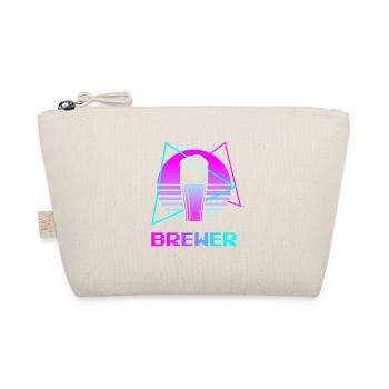 Retro Brewer Beer Brewing - Organic Pouch - nature - Front