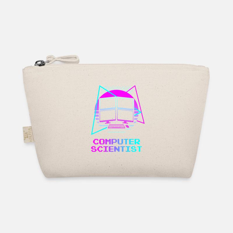 Retro Computer Scientist Information Organic Pouch