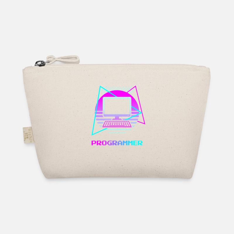 Retro Programmer Computer Programming Organic Pouch