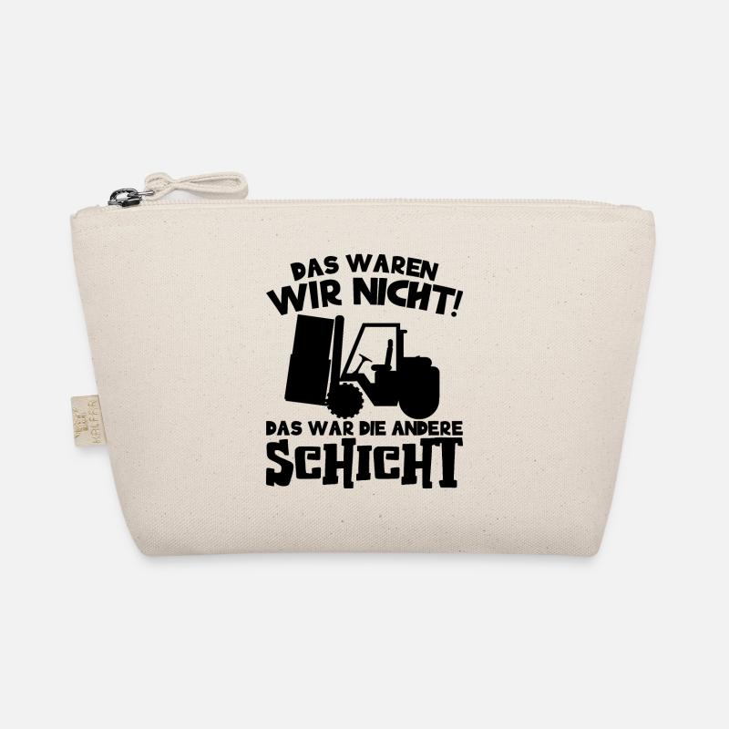 Gabelstapler Gabelstaplerfahrer Lagerarbeiter Bio-Täschchen