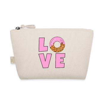LOVE DONUTS - Organic Pouch - nature - Front