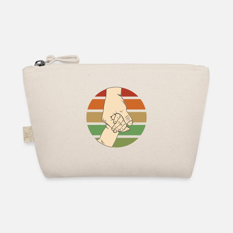 Father & Son - Holding Dad's Hand Organic Pouch