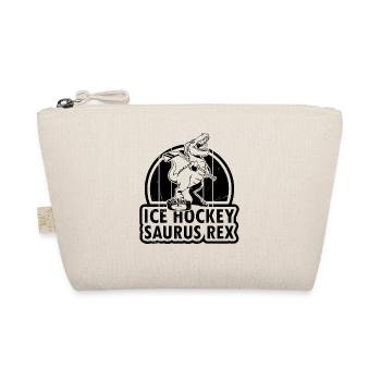 Ice Hockey Dino Ice Hockey Saurus Rex - Ice Hockey - Bio-Täschchen - Natur - Vorne