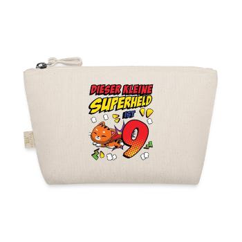 Dieser Kleine Superheld Ist 9 Cat Owner 9th - Bio-Täschchen - Natur - Vorne