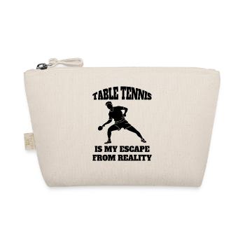 Table tennis Table tennis bat Table tennis player - Organic Pouch - nature - Front