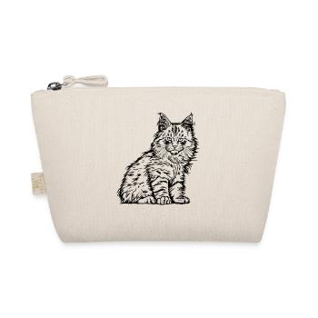Maine Coon Cat Cat Pet House Tiger - Organic Pouch - nature - Front