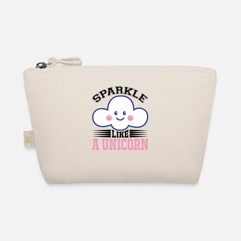 Glitzern wie ein Einhorn Unicorn Bio-Täschchen