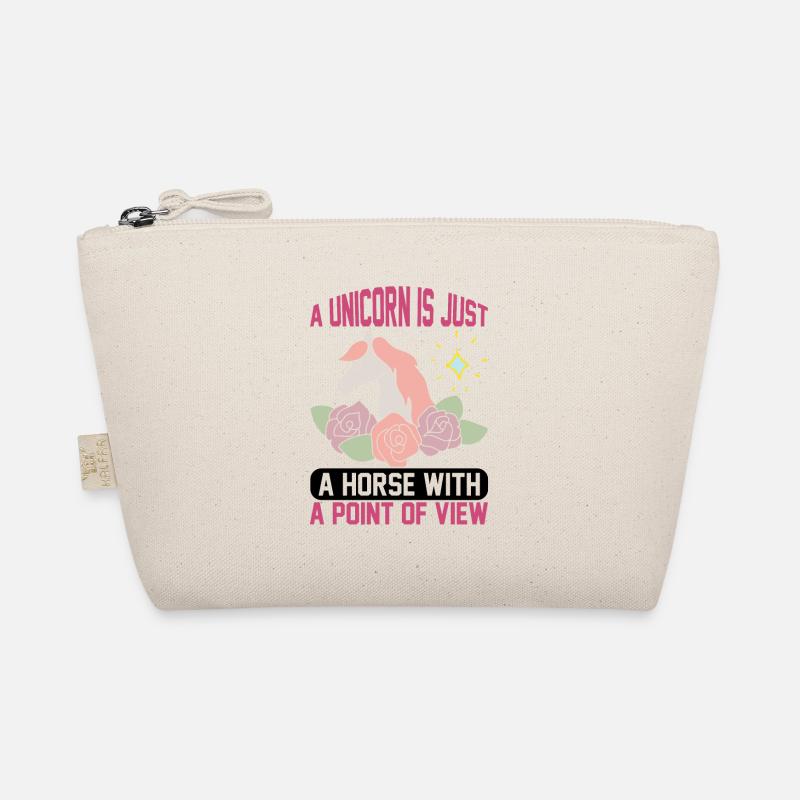 Aus der Sicht eines Einhorns Unicorn Bio-Täschchen