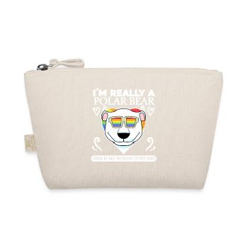 Polar Bear Polar Bear Saying Sayings - Organic Pouch - nature - Front