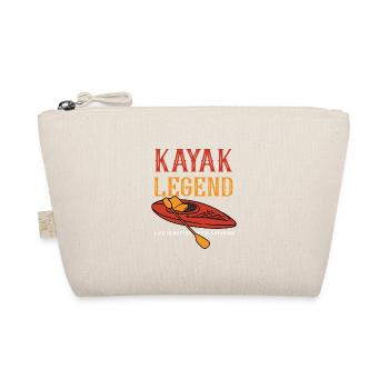 Kayak Legend Kanufahren Whitewater - Bio-Täschchen - Natur - Vorne