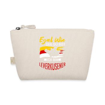 Egal Wie Geil Du Bist Ich Bin Leverkusener - Bio-Täschchen - Natur - Vorne