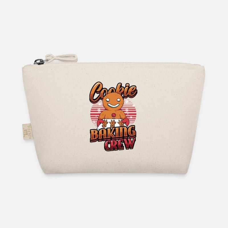 Cookie baking crew, Christmas, gingerbread. Organic Pouch