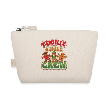 Cookie baking crew, Christmas, gingerbread. - Organic Pouch - nature - Front