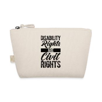 Les droits des personnes handicapées sont un cadeau des droits de la personne - Trousse biologique - nature - Devant