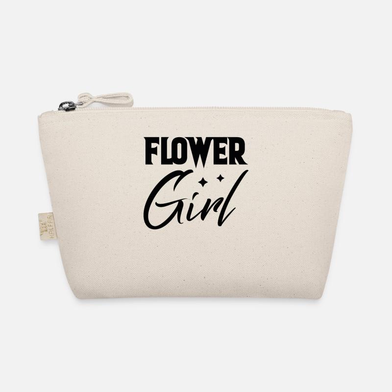 cooles Blumenmädchen Hochzeit Blumenkind Geschenk Bio-Täschchen