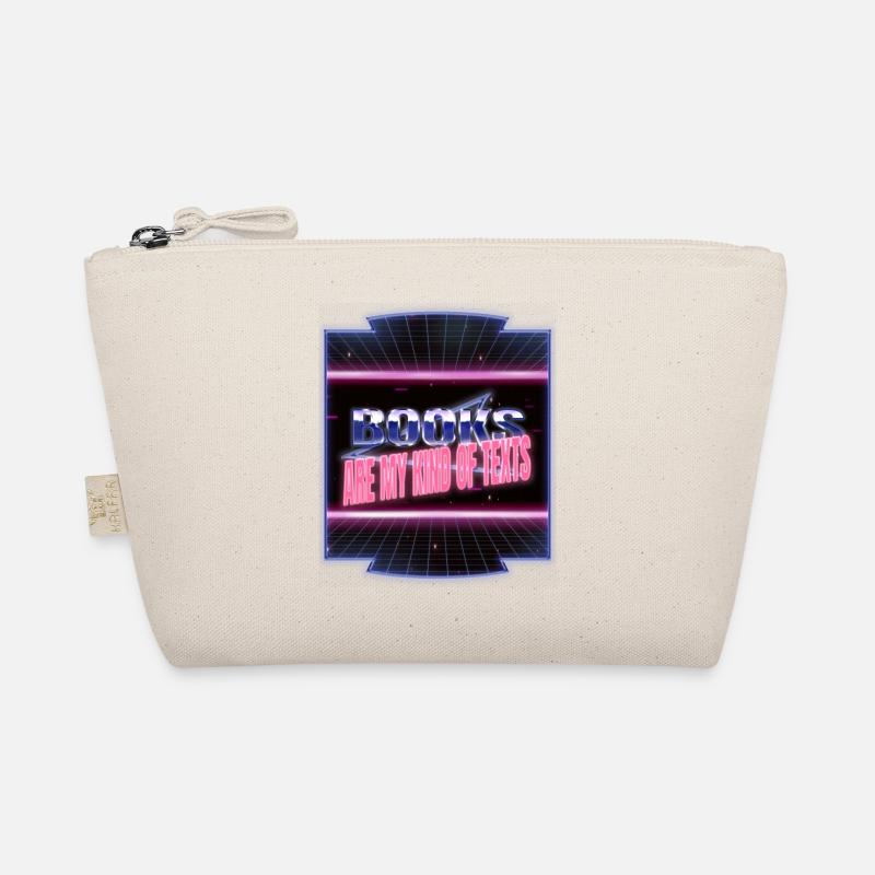 books lover book cat wine book lover better fun Organic Pouch