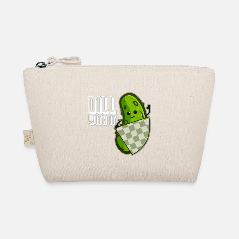 Drôle de cornichon à l’aneth avec ça! Humour Concombre Vegan Trousse biologique