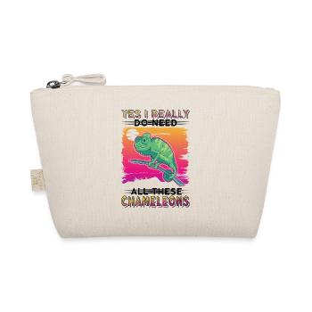 Chameleon Gift Chameleon - Organic Pouch - nature - Front