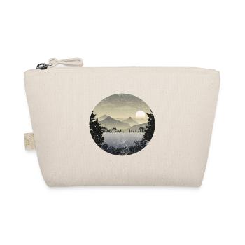 Berg Wildlife Natur Retro Outdoors Wald - Bio-Täschchen - Natur - Vorne