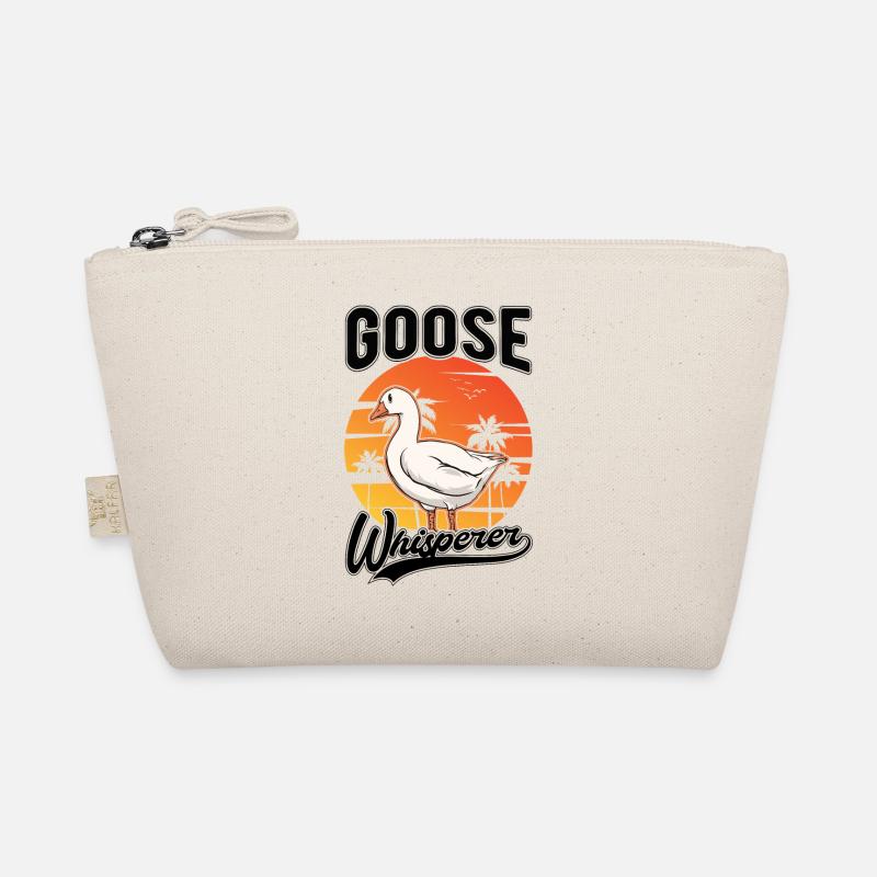 Gänse Flüsterer Geschenk Gänsezüchter Gans Bio-Täschchen