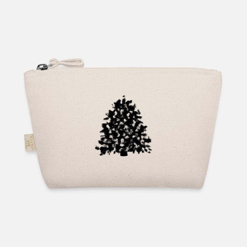 Weihnachten Baum Weihnachtsbaum Urlaub Winter 17 Bio-Täschchen