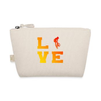 BMX Bike BMX Bike Cycling Women BMX Boys - Organic Pouch - nature - Front