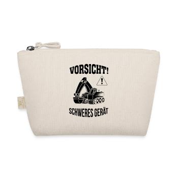 Bagger Baggerfahrer Baugeräteführer Schweres Gerät - Bio-Täschchen - Natur - Vorne