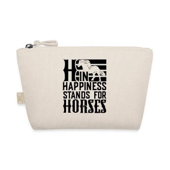 Horse Rider Horse lover Equestrian Athlete - Organic Pouch - nature - Front