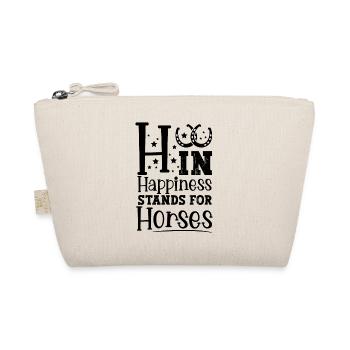 Horse Rider Horse lover Equestrian Athlete - Organic Pouch - nature - Front