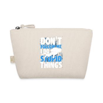 Sporttauchen Geschenk Unterwasser Sporttaucher - Bio-Täschchen - Natur - Vorne