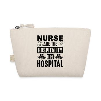 Physician Assistant Nurse Medical Practice Needle - Organic Pouch - nature - Front