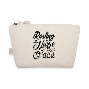 Physician Assistant Nurse Medical Practice Needle - Organic Pouch - nature - Front