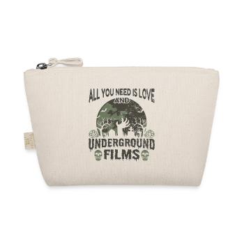 Underground Film, Independent Cinema, Horror - Organic Pouch - nature - Front