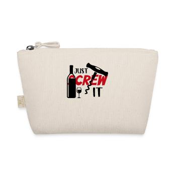 Ach schei* drauf Lieber Wein Screw it - Organic Pouch - nature - Front