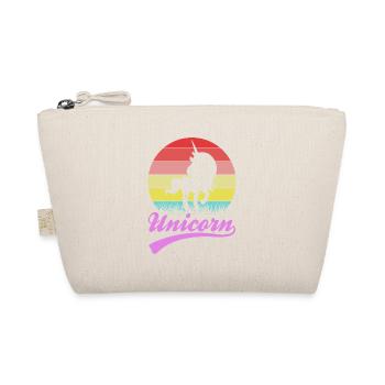 Einhorn Licorne Coucher de soleil - Trousse biologique - nature - Devant