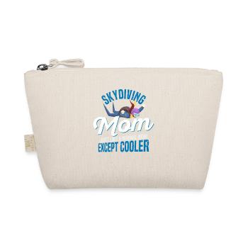 Skydiving Mom Skydiver Mother's Day Suitable - Organic Pouch - nature - Front