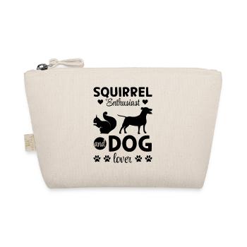 Dog Owner Squirrel Lover - Squirrel Enthusiast and - Bio-Täschchen - Natur - Vorne