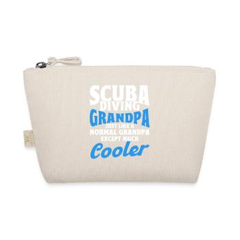 Sporttauchen Geschenk Unterwasser Sporttaucher - Bio-Täschchen - Natur - Vorne