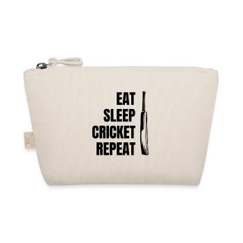 Cricket Team Cricket Slogan Gift Cricket Fan - Organic Pouch - nature - Front