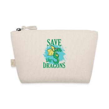 Save the Dragons Animal Dragon Mythical Creatures - Organic Pouch - nature - Front