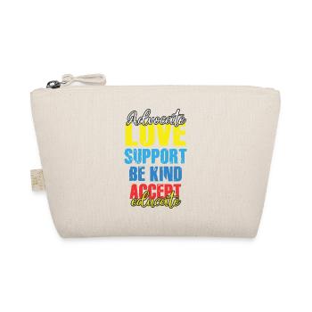 Plaidoyer Amour Soutien Accepter Soyez gentil - Trousse biologique - nature - Devant