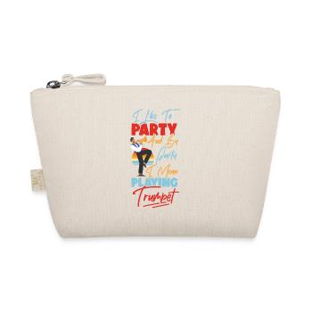 Trumpet Player I Like To Party And - Bio-Täschchen - Natur - Vorne