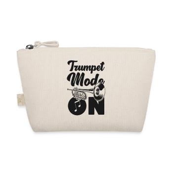 Trumpet Player Trumpet Mode On - Bio-Täschchen - Natur - Vorne