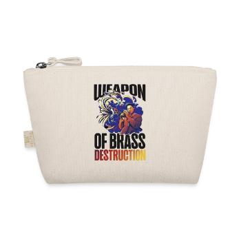 Trompettiste Jeu de mots Arme De Laiton - Trousse biologique - nature - Devant
