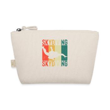 Parachutisme Parachutiste vintage - Trousse biologique - nature - Devant