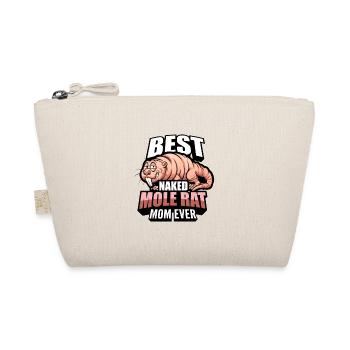 Naked mole rat pet | Nude mole rat gift for women - Organic Pouch - nature - Front