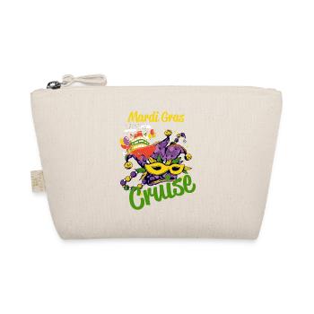 Funny Quote Mardi Gras Cruise Cruising Cruise S - Organic Pouch - nature - Front