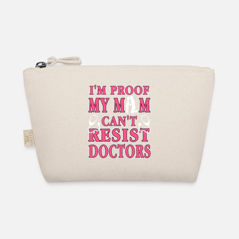 I'm Proof My MOM Can't Resist Doctors Retro Funny Bio-Täschchen