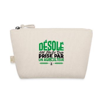 Désolé Cette Fille Prise par un Agriculteur. - Trousse biologique - nature - Devant